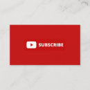 Search for video business cards Youtuber