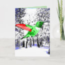 Search for hummingbird christmas cards Red