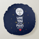 Search for love you to the moon and back pillows Heart