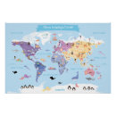 Search for world map nursery posters For kids