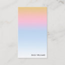 Search for gradient business cards Minimal