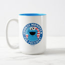 Search for coffee mugs Cookie monster
