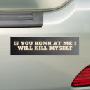 Search for honk if bumper stickers Bad driver