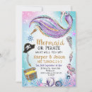 Search for mermaid and pirate Under the sea
