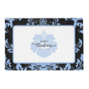 Search for blue christmas placemats Damask