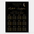 Search for celestial wedding seating charts Under the stars