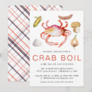 Search for crab party invitations Summer