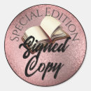 Search for signed by author stickers Books
