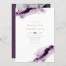 Search for purple and gold wedding invitations Plum