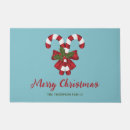 Search for candy cane doormats Red