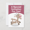 Search for goat birthday invitations Funny