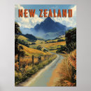 Search for new zealand posters Retro travel