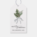 Search for holly berry gift tags Pine branch
