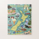 Search for new zealand landscape puzzles Map