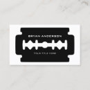 Search for razor blade business cards Haircut