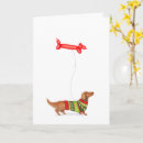 Search for dachshund christmas cards Wiener dog