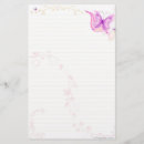 Search for butterflies stationery paper Stationary