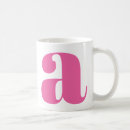 Search for hot pink mugs Initial