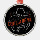 Search for wicked ornaments Cruella de vil