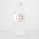Search for rose gold water bottle labels Watercolor
