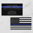 Search for sheriff business cards Thin blue line
