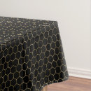 Search for black and gold tablecloths Pattern