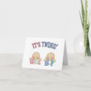 Search for twin boy girl congratulations cards Modern