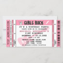 Search for concert ticket invitations Rockstar
