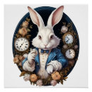 Search for white rabbit alice in wonderland posters Bunny