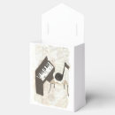 Search for musical notes favor boxes Piano
