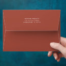 Search for terracotta wedding envelopes Simple minimalist