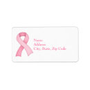 Search for breast cancer return address labels Cause