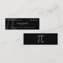 Search for geek business cards Math