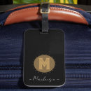 Search for script font luggage tags Monogrammed