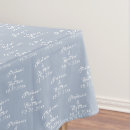Search for dusty blue tablecloths Elegant