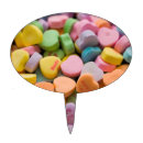 Search for candy cake toppers Hearts