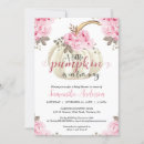 Search for white pumpkin invitations Watercolor