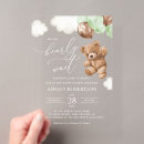 Search for balloon invitations Cute bear