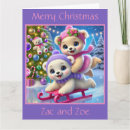 Search for twins holiday cards Boy