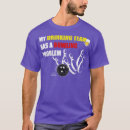 Search for bowling split tshirts Kingpin