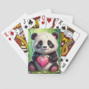 Search for panda playing cards Adorable