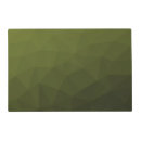 Search for olive green placemats Pattern