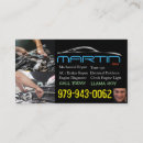 Search for collision business cards Mechanic