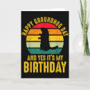 Search for groundhog day birthday cards Valentineâ