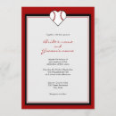 Search for sports wedding invitations Heart