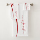 Search for red and white stripes bath towels Trendy