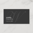 Search for screenwriter business cards Novelist
