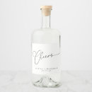 Search for wedding bottle labels Cheers
