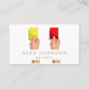 Search for referee business cards Judge