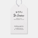 Search for baby announcement gift tags Modern